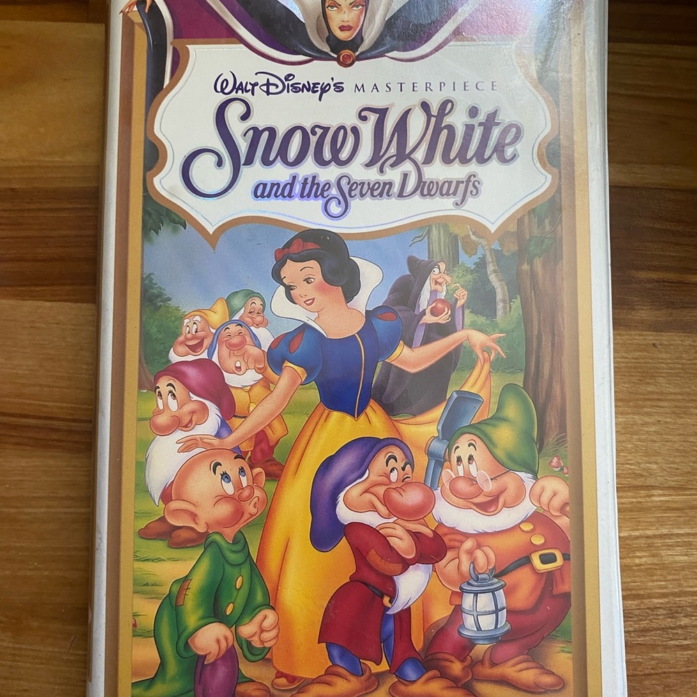 Walt Disney vhs tape